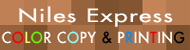 Niles Express for all you Copy and Printing needs